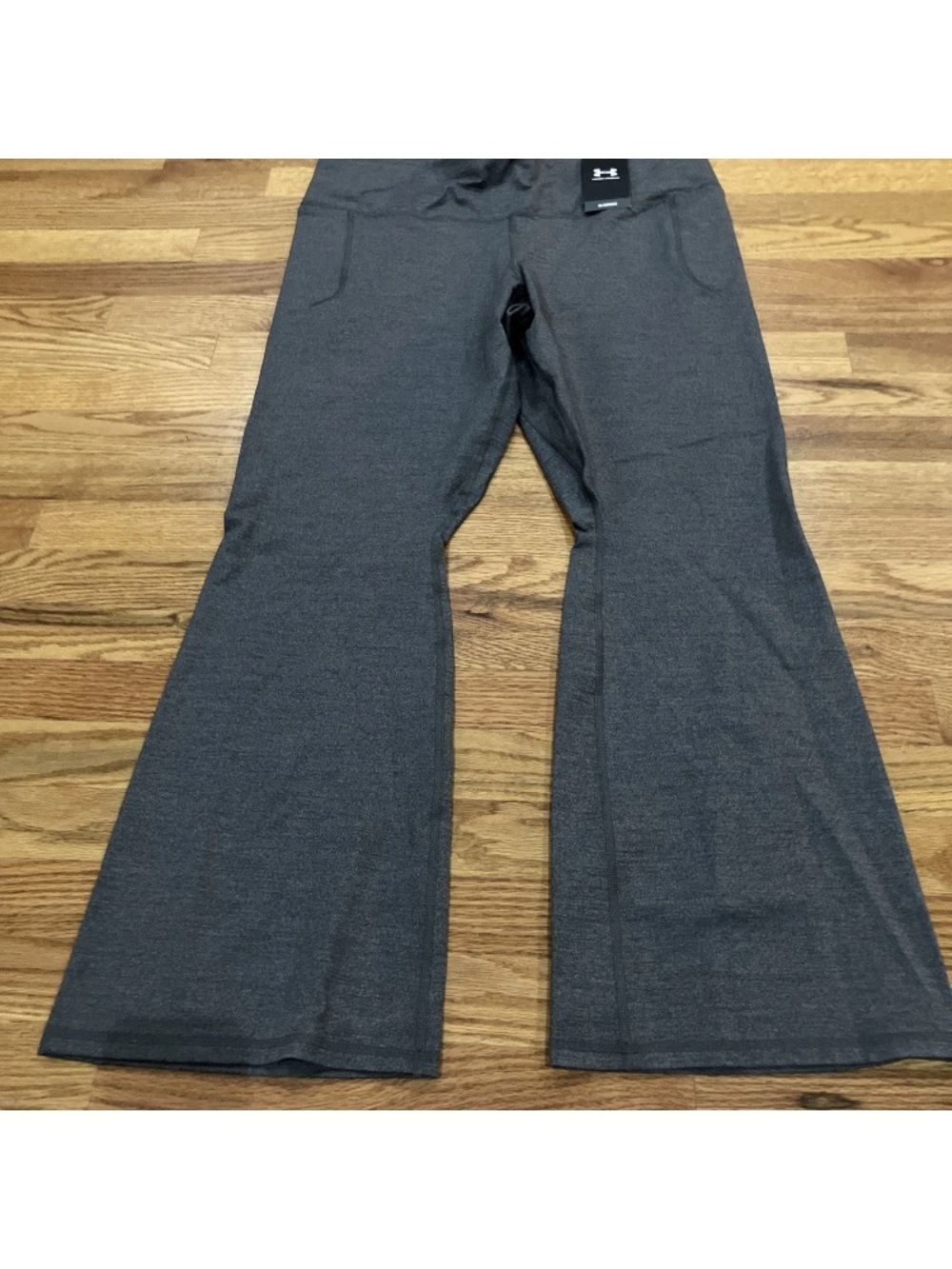 Under Armour UA Meridian Flare Legging. Sz XXL Charcoal Grey Nylon/Poly/Span NWT